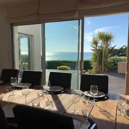 Luxueuse D'exception-front De Mer-piscine * Donville-les-Bains